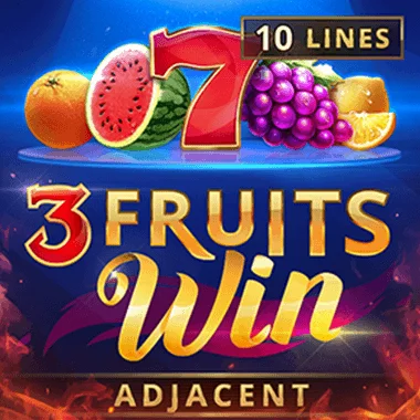 3 Fruits Win: 10 lines game tile