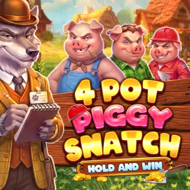 4 Pot Piggy Snatch Hold and Win game tile