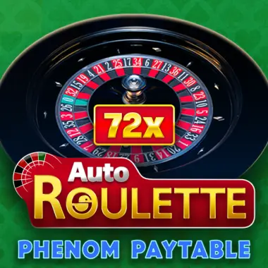 Auto Roulette Phenom x72 game tile