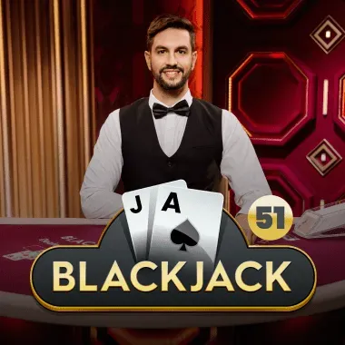 Blackjack 51 game tile