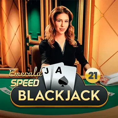 Speed Blackjack 21 - Emerald game tile