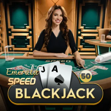 Speed Blackjack 50 - Emerald game tile