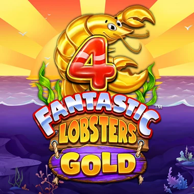 4 Fantastic Lobsters Gold game tile