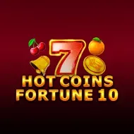 Hot Coins Fortune 10 game tile