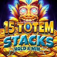 15 Totem Stacks: Hold & Win game tile