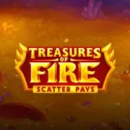 Treasures of Fire: Scatter Pays game tile