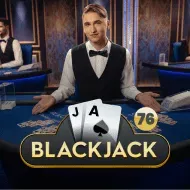 Blackjack 76 game tile