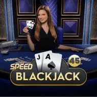 Speed Blackjack 45 game tile