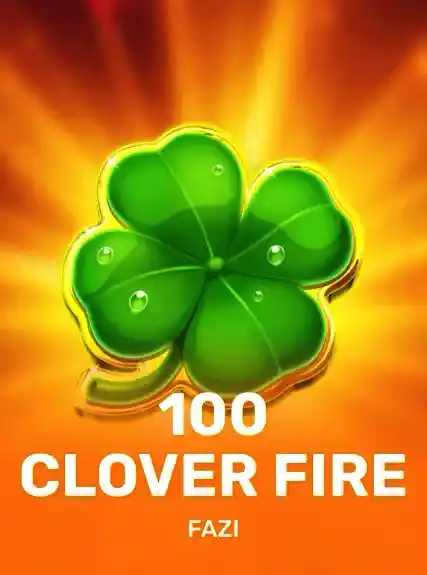 100 Clover Fire game tile