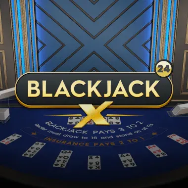 BlackjackX 24 game tile