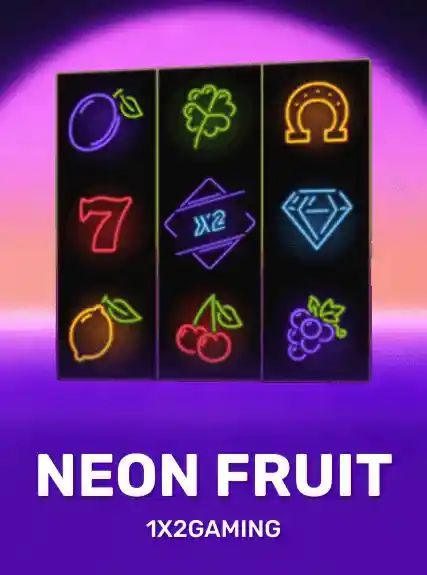 Neon Fruit game tile