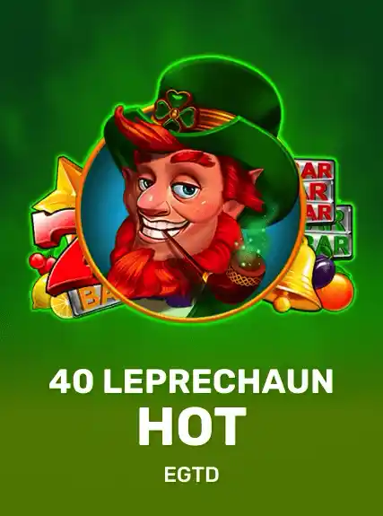 40 Leprechaun Hot game tile