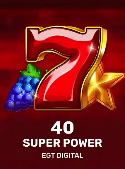 40 Super Power game tile