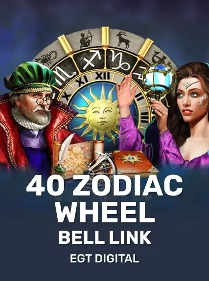 40 Zodiac Wheel Bell Link game tile