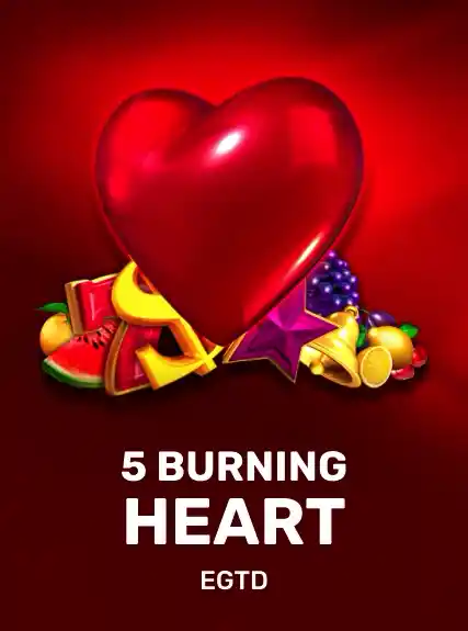 5 Burning Heart game tile