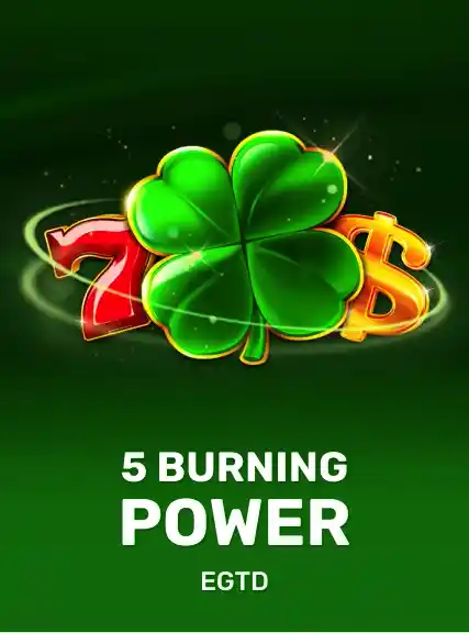 5 Burning Power game tile
