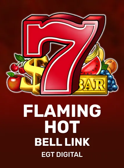 Flaming Hot Bell Link game tile