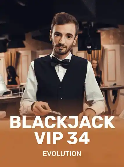 Blackjack VIP 34 game tile