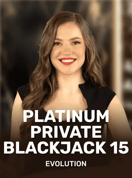 Platinum Private Blackjack 15 game tile