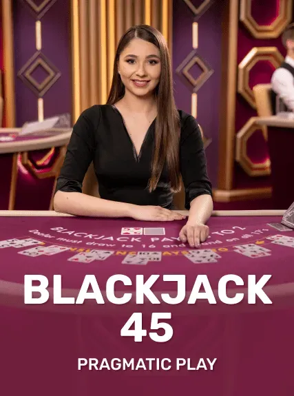 Blackjack 45 game tile