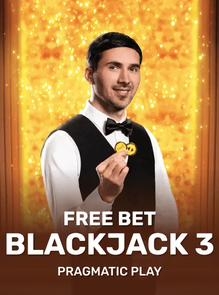 Free Bet Blackjack 3 game tile