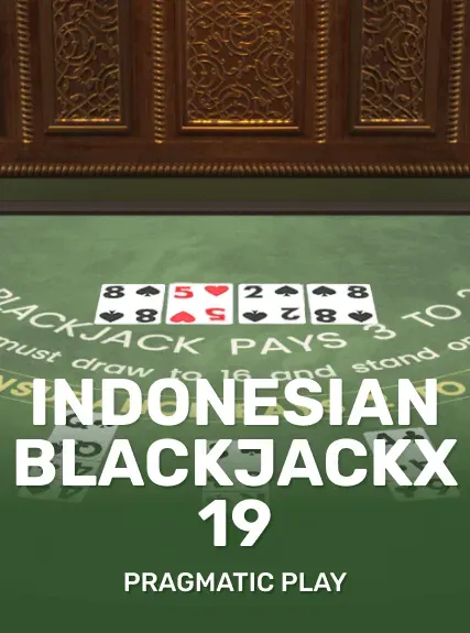 Indonesian BlackjackX 19 game tile