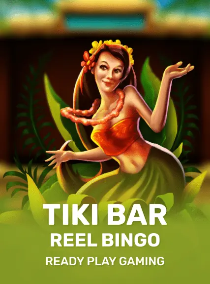 Tiki Bar + Reel Bingo game tile