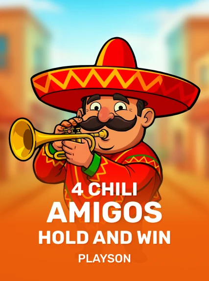 4 Chili Amigos: Hold and Win game tile