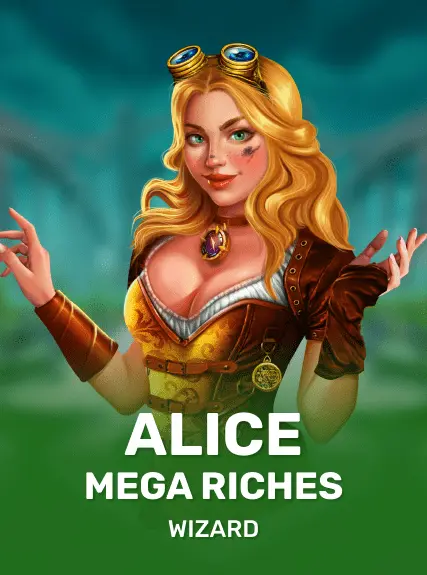 Alice Mega Riches game tile