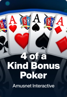 4 of a Kind Bonus Poker