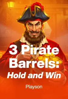 3 Pirate Barrels: Hold and Win