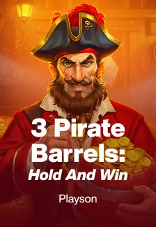 3 Pirate Barrels: Hold and Win