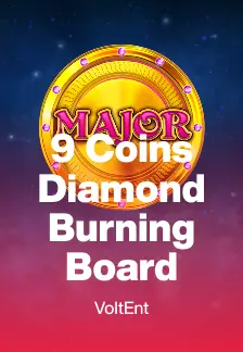 9 Coins Diamond Burning Board