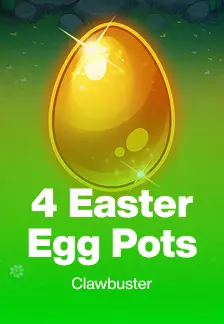 4 Easter Egg Pots