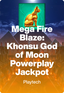 Mega Fire Blaze: Khonsu God of Moon Powerplay Jackpot