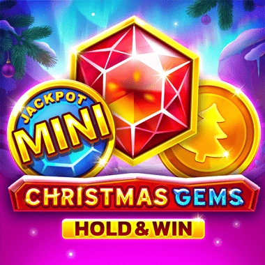 Christmas Gems Hold And Win game tile