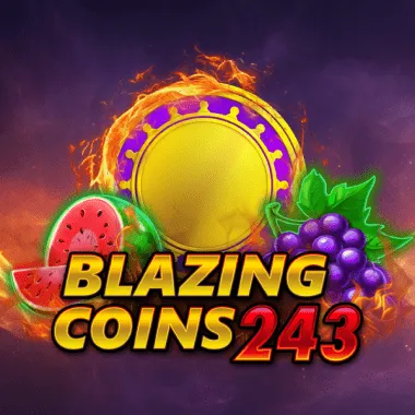 Blazing Coins 243 game tile