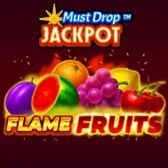 Must Drop JACKPOT Flame Fruits game tile
