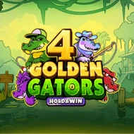4 Golden Gators: Hold&Win game tile