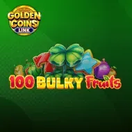 100 Bulky Fruits Golden Coins Link game tile