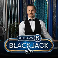 Classic Always 6 Blackjack 4 game tile