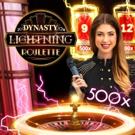 Dynasty Lightning Roulette game tile