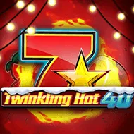 Twinkling Hot 40 Christmas game tile