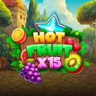 Hot Fruit x15 game tile