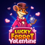 Lucky Ferret Valentine game tile