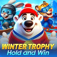 Winter Trophy Hold and Win game tile