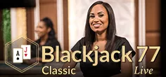Blackjack Classic 77 game tile