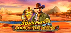 John Hunter and the Book of Tut Respin game tile