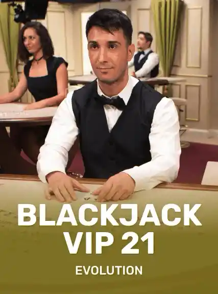 Blackjack VIP 21 game tile