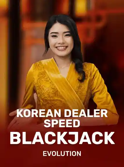 Korean Dealer Speed Blackjack game tile